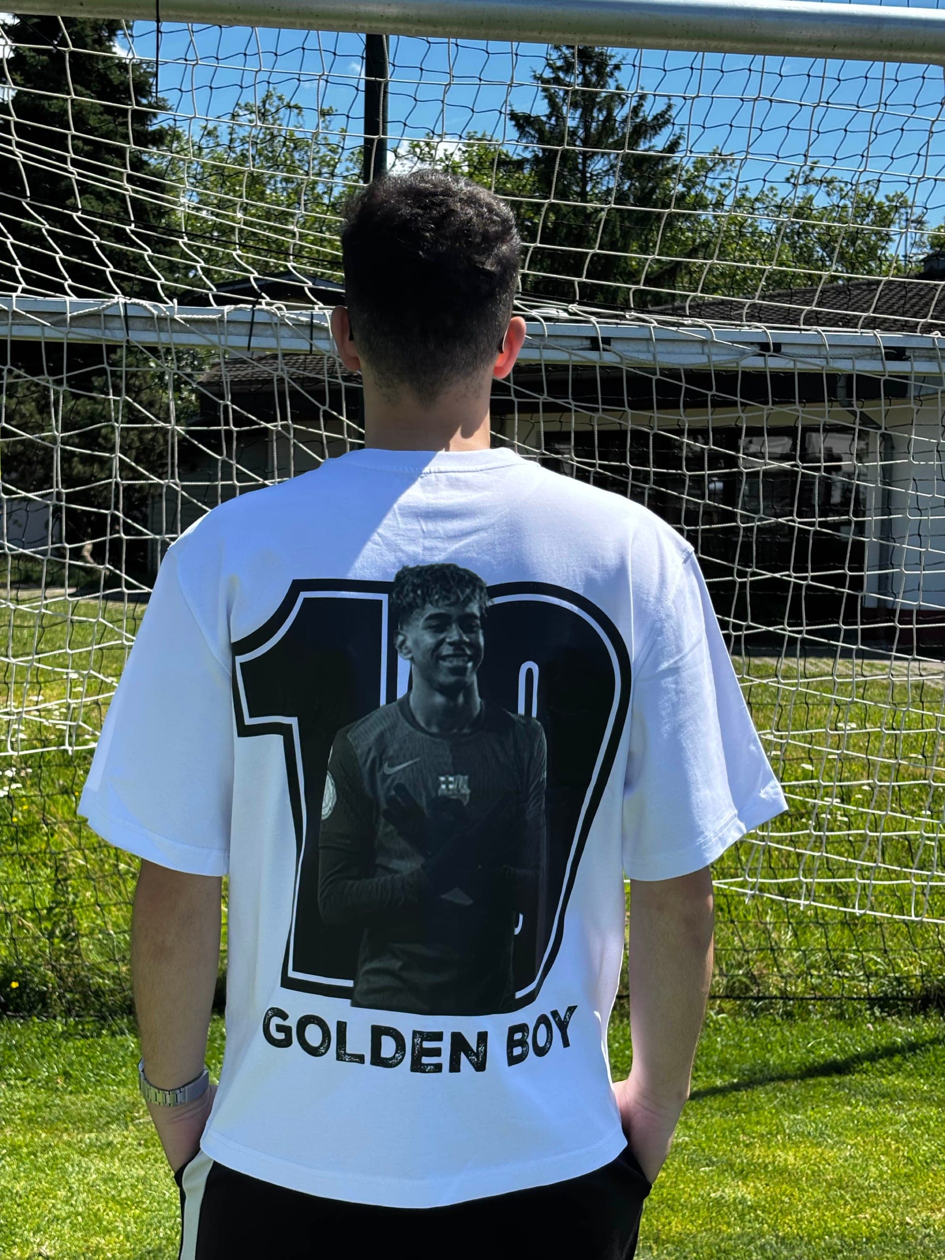 Lamine Golden Boy T-Shirt back